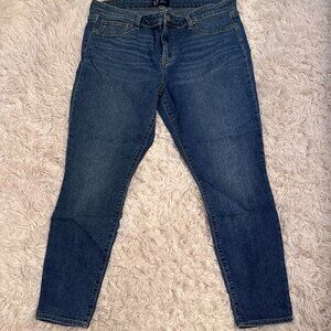 GAP Denim Favorite Jeggings Blue Mid Wash Size 14/32